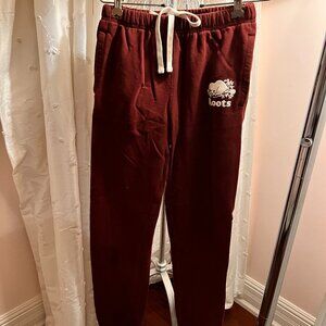 ROOTS Burgandy Sweatpants